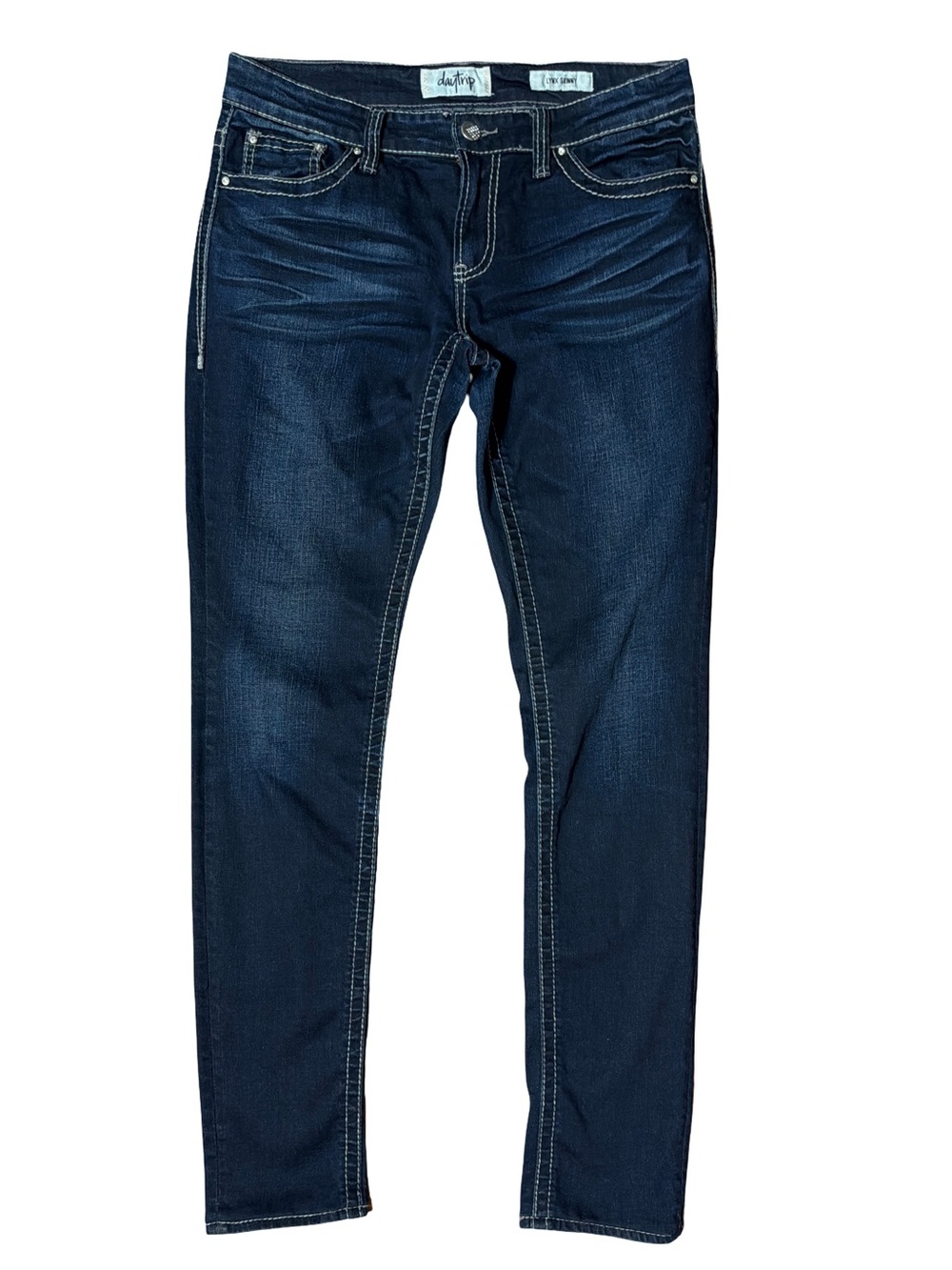 Daytrip Dark Blue Lynx Skinny Jeans Size 30